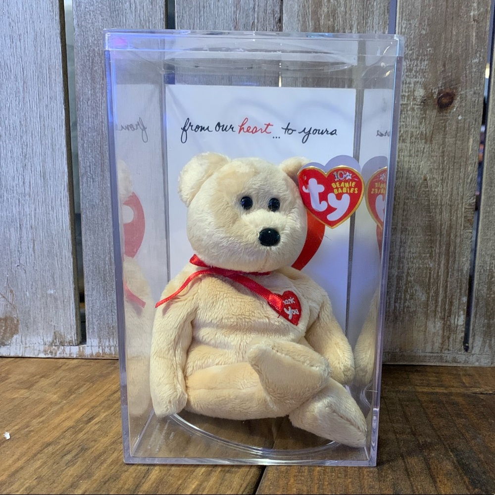 BNWT 2003 “Thank You” Bear Beanie Baby 🐻